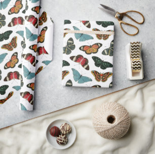 Papier Cadeau Papillons