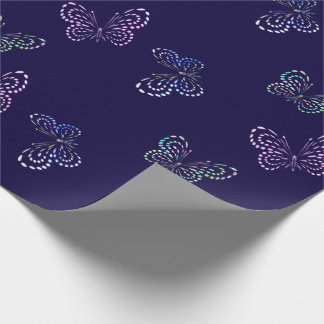 Papier Cadeau Papillons de Pointille