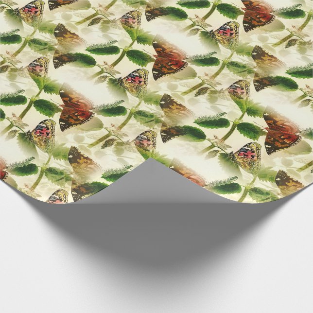 Papier Cadeau Papillons du jardin (Coin)