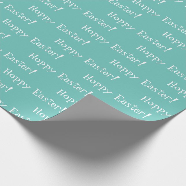 Papier Cadeau Pâques vacances vertes (Coin)