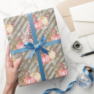 Papier Cadeau Paradis de la citrouille Action de grâce