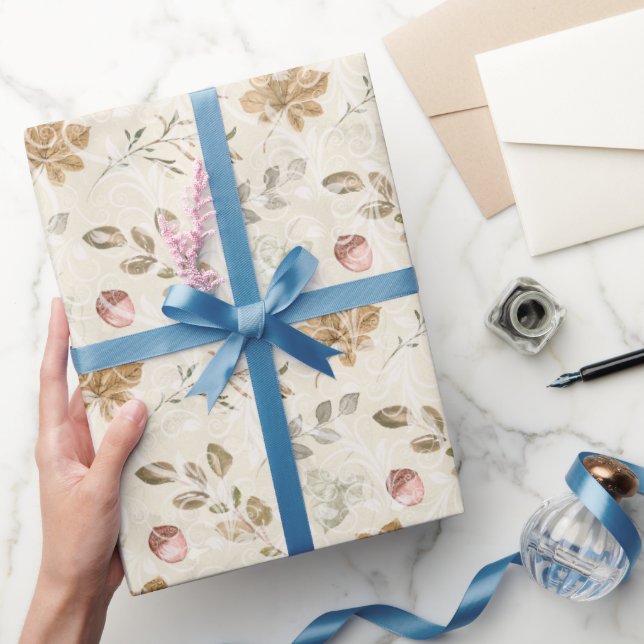 Papier Cadeau Paradis de la citrouille Action de grâce  (Cadeaux)