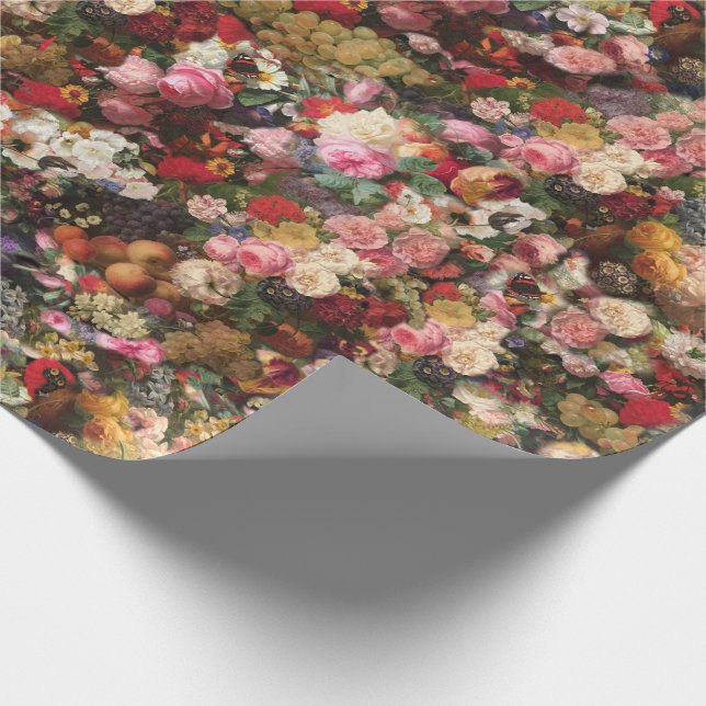 Papier Cadeau Parfait à Fleuresse (Coin)