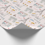 Papier Cadeau Paris Anniversaire Mariage de douche<br><div class="desc">Que vous fassiez un anniversaire ou une occasion spéciale, ce papier d'emballage ajoute cette touche de finition parfaite à votre cadeau. Disponible en plusieurs tailles, c'est la façon idéale de créer des moments mémorables avec une présentation élégante. Faites vos cadeaux inoubliables avec ce papier d'emballage magnifiquement fabriqué - parce que...</div>