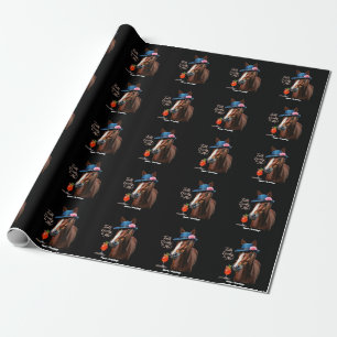 Papier Cadeau Parlez Derby À Moi Drôle Racing Horse Citation