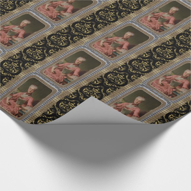 Papier Cadeau Parlon de l'après-midi 15’ brillant (Coin)