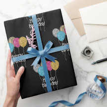 Parties scintillant d'anniversaire Ballons Motif