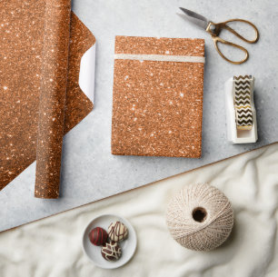 Papier Cadeau Parties scintillant d'automne