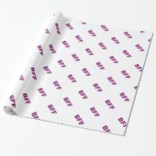 Papier Cadeau Parties scintillantes de BFF
