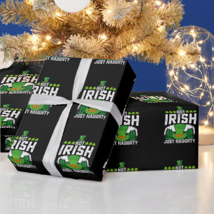 Papier Cadeau Pas Irlandais Juste Drôle Moche St Patrick's Day