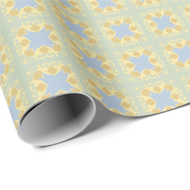 Papier Cadeau Pastel (Coin rond)