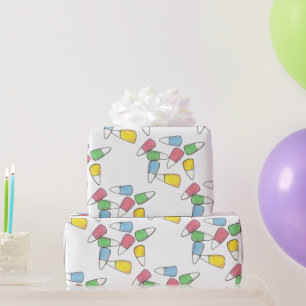 Papier Cadeau Pastel Candy Corn Pâques Panier Candy Kernels