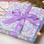 Papier Cadeau Pastel Christmas Lights Festive Vacances Modernes<br><div class="desc">Pastel Christmas Lights Festive Vacances Modernes Enveloppement Papier Cadeau avec un motif de Noël moderne avec des lumières de Noël dans les tons pastel rose,  violet,  bleu,  turquoise et jaune. Parfait pour l'emballage cadeau de Noël et cadeaux de vacances. Créé par Evco Studio www.zazzle.com/store/evcostudio</div>