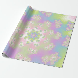 Papier Cadeau Pastel Floral Sprinkings