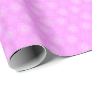 Papier Cadeau Pastel Lilac Purple White Star Motif répétitif