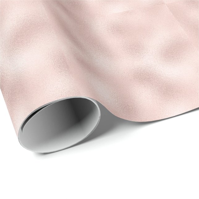 Papier Cadeau Pastel Peach (Coin rond)