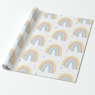 Papier Cadeau Pastel Rainbow