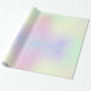 Papier Cadeau Pastel Rainbow Gradient