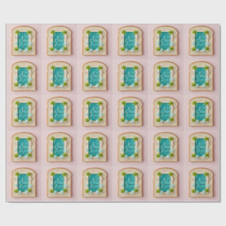 Papier Cadeau Pastel Vaporwave Pool Toast