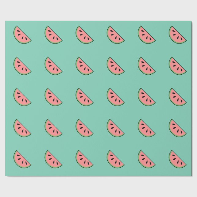 Papier Cadeau Pastèque (Couture)