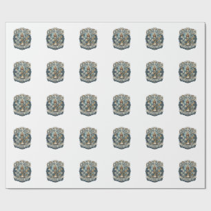 Papier Cadeau Patchwork Jésus Foi Patchwork Jésus 