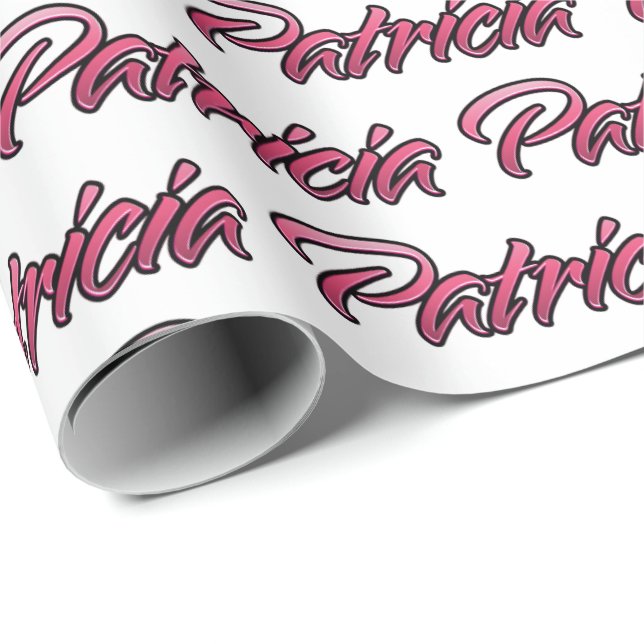 Papier Cadeau Patricia fade pink (Coin rond)