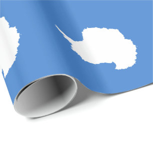 Papier Cadeau Patriotic Antarctica Flag
