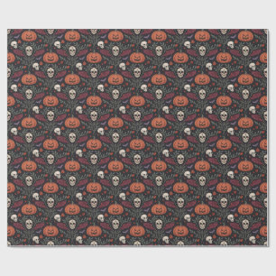 Papier Cadeau Pattern d'Halloween
