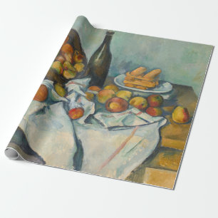 Papier Cadeau Paul Cezanne - Le panier des pommes