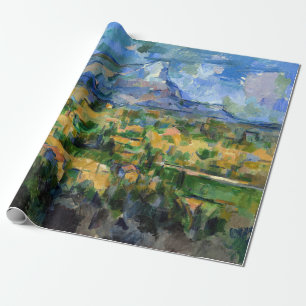 Papier Cadeau Paul Cezanne - Mont Sainte-Victoire