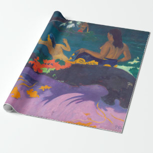Papier Cadeau Paul Gauguin - Au bord de la mer / Fatata te Miti