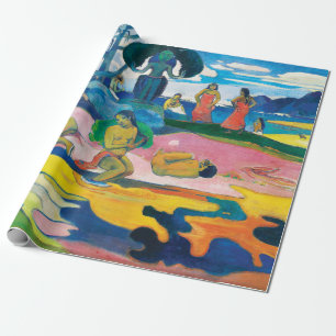 Papier Cadeau Paul Gauguin Jour de Dieu (Mahana no atua) Art