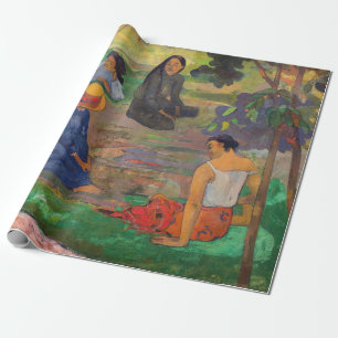 Papier Cadeau Paul Gauguin - La Conversation / Les Parau Parau