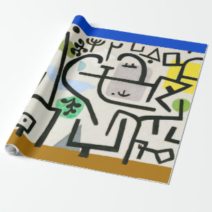 Papier Cadeau Paul Klee Rich Harbour Expressionnisme Abstrait