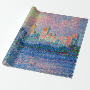 Papier Cadeau Paul Signac - Le Palais des Papes, Avignon