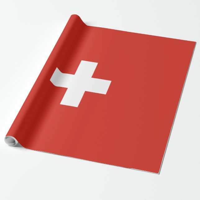 Papier Cadeau pavillon suisse (Déroulé)