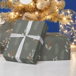 Papier Cadeau Pays scandinave scandinave de Noël