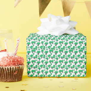Papier Cadeau Paysage forestier minimal