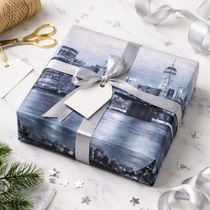 Papier Cadeau Paysage urbain moderne de New York 
