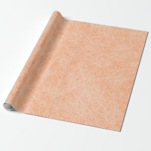 Papier Cadeau Pêcher Fuzz Faux Cuir