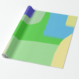 Papier Cadeau peinture abstraite
