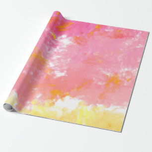 Papier Cadeau Peinture créative abstraite. Arrière - plan avec a