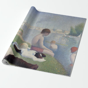 Papier Cadeau Peinture impressionniste Georges Seurat Neo