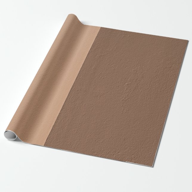 Papier Cadeau Peinture murale blanche à côté du mur blanc (Déroulé)