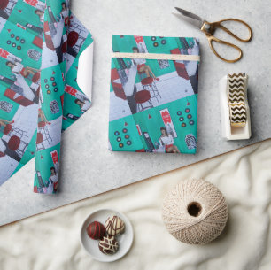 Papier Cadeau Peinture Runaround Sue par Alfred Fox