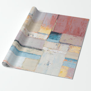 Papier Cadeau Peintures à l'huile d'artistes closeup multicolore