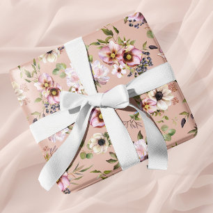 Papier Cadeau Peony Garden Adobe Clay Mariage