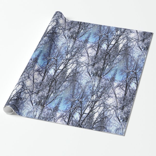Papier Cadeau Perdu en hiver... (Déroulé)