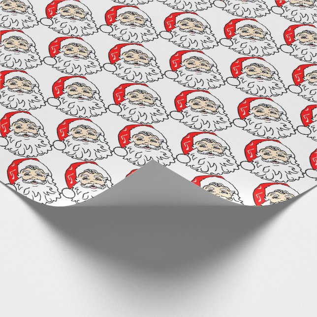 Papier Cadeau Père Noël (Coin)