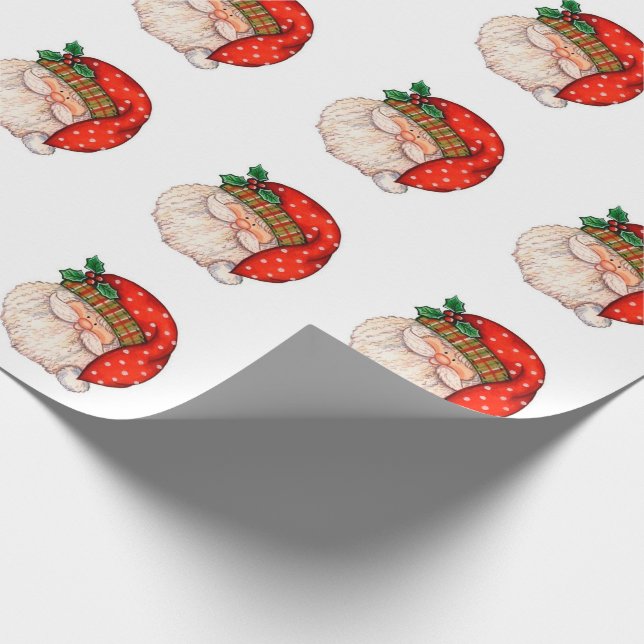 Papier Cadeau Père Noël (Coin)